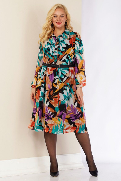 Платье Celentano lite 4012.2 листва - фото 13