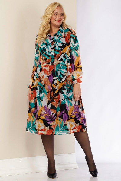 Платье Celentano lite 4012.2 листва - фото 6