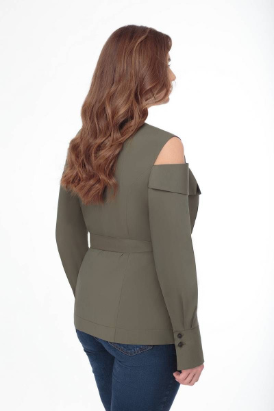 Блуза Gold Style 2332 хаки - фото 2