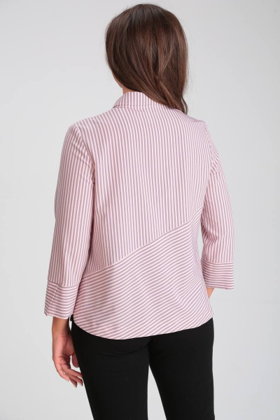 Модное летнее платье с эффектом сборки и эластичным поясом Modema м.726/1 - фото 5