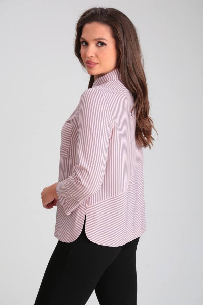 Модное летнее платье с эффектом сборки и эластичным поясом Modema м.726/1 - фото 3