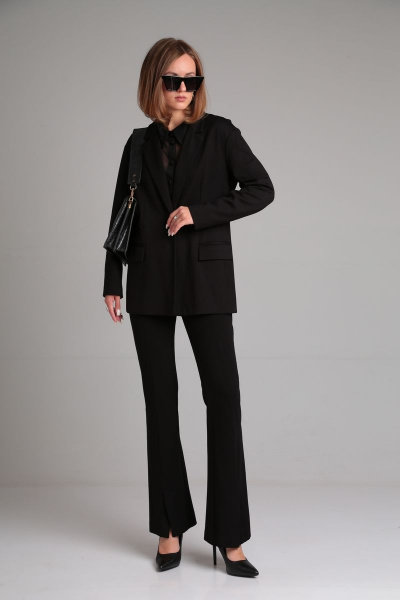 Жакет из трикотажного полотна на каждый день Mixan 2039А - фото 4