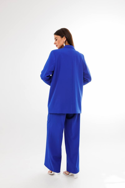 Брюки, жакет Anelli 1398 василек - фото 7