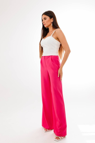 Брюки, жакет Anelli 1398 фуксия - фото 6