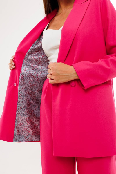 Брюки, жакет Anelli 1398 фуксия - фото 4