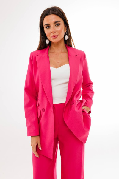 Брюки, жакет Anelli 1398 фуксия - фото 3