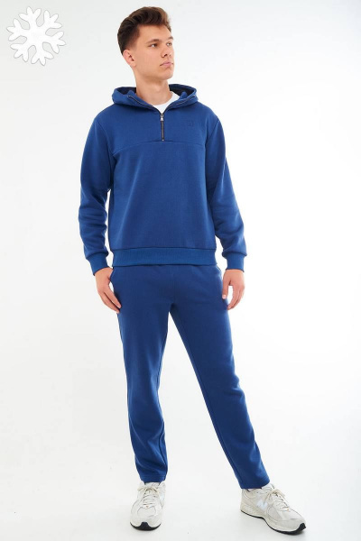Демисезонный мужской спортивный костюм из фетра с начесом GO M3054/20-01.182-188 - фото 1