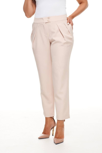 Брюки, бомбер Beautiful&Free 6052 гусиная_лапка+бежевый - фото 10