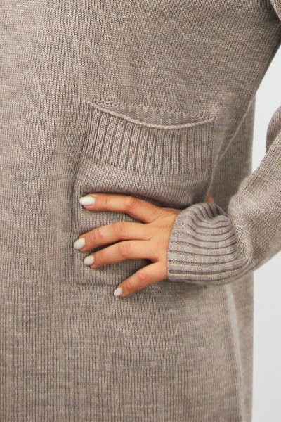 Свитер Полесье С3709-23 3С8777-Д43 158,164 бледно-коричневый - фото 3