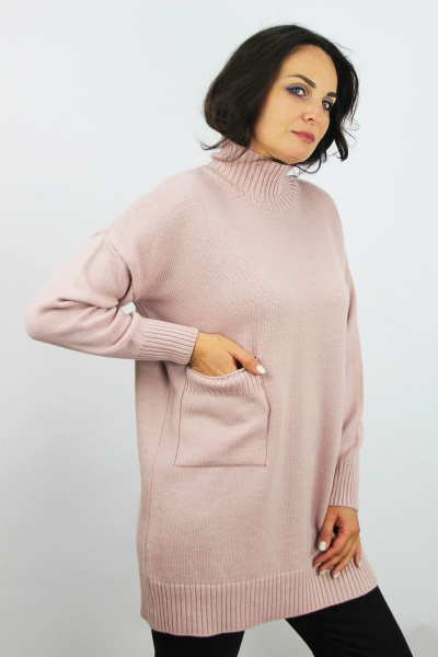 Свитер Полесье С3709-23 3С8777-Д43 170,176 розовый_дым - фото 2
