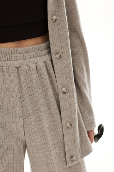 Блуза и брюки в демисезон из вискозы трикотажа Golden Valley 6563 серый - фото 10