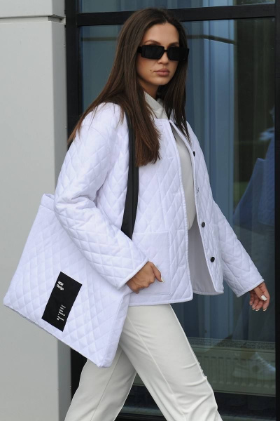 Жакет Ma Сherie 1018 белый - фото 6