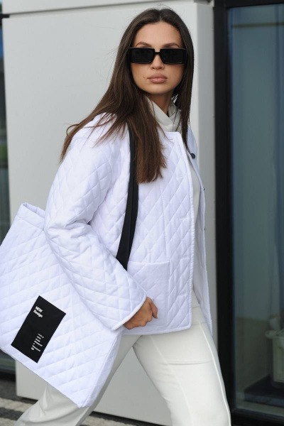 Жакет Ma Сherie 1018 белый - фото 2