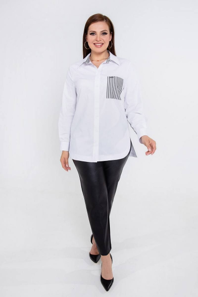 Рубашка Daloria 6198 белый - фото 6