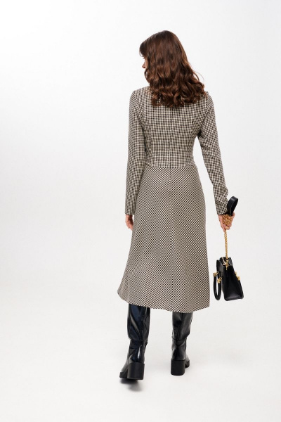 Платье ELLETTO 1970 беж-черный - фото 10