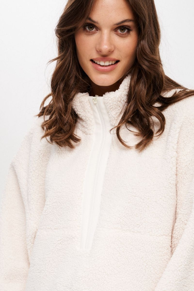 Джемпер ELLETTO 3652 молочный - фото 8