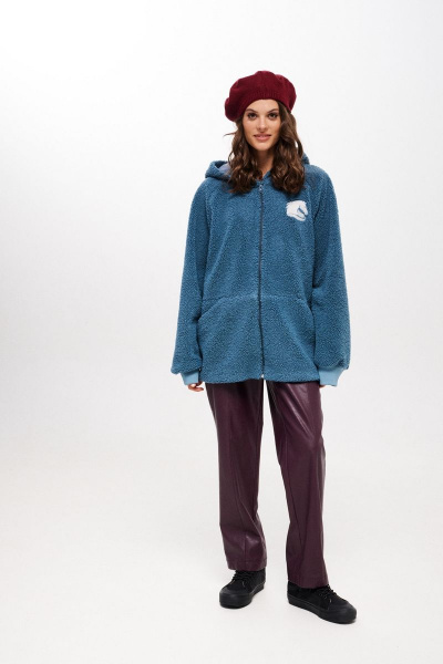 Джемпер ELLETTO 3654 синий - фото 11