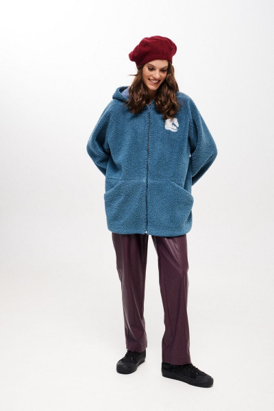 Джемпер ELLETTO 3654 синий - фото 10