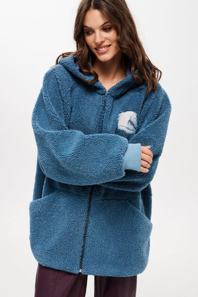 Джемпер ELLETTO 3654 синий - фото 2