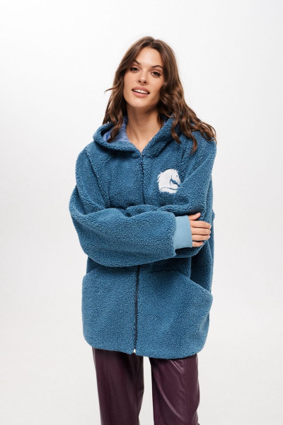 Джемпер ELLETTO 3654 синий - фото 7