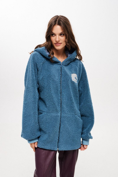 Джемпер ELLETTO 3654 синий - фото 6