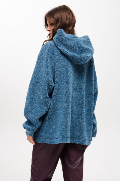 Джемпер ELLETTO 3654 синий - фото 5