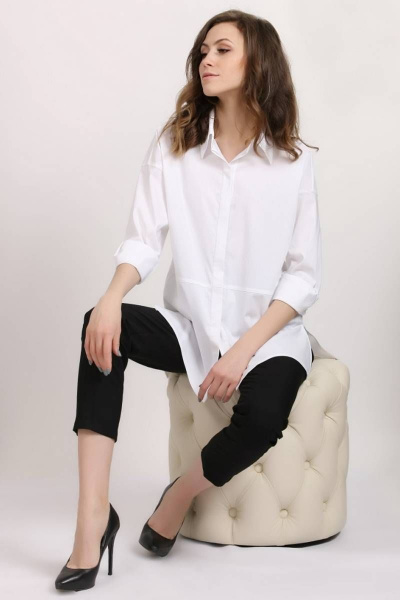 Рубашка Achosa 2909 белый - фото 3