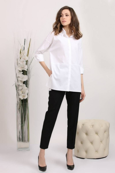 Рубашка Achosa 2909 белый - фото 4