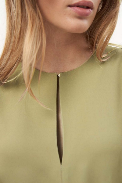 Комбинезон из вискозы с поясом и карманами Art Ribbon M3930W - фото 4