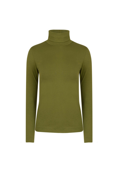 Блуза Elema 2К-7185-9-164 олива - фото 1