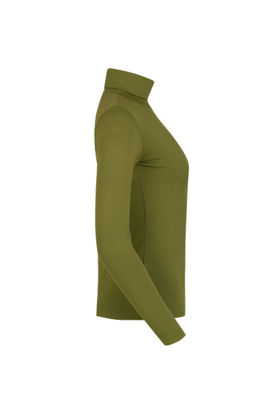 Блуза Elema 2К-7185-9-164 олива - фото 2