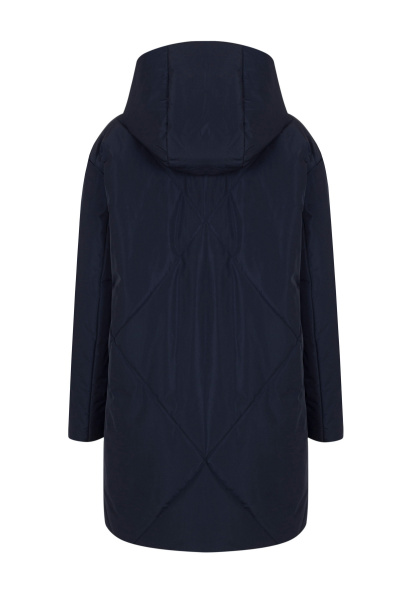 Пальто из плащёвой ткани в повседневном стиле с карманами Elema 5S-13035-1-164 тёмно-синий - фото 9