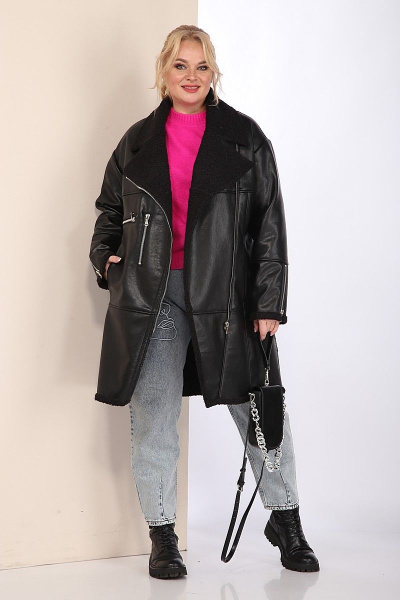 Дубленка Celentano 2032.1 черный - фото 4