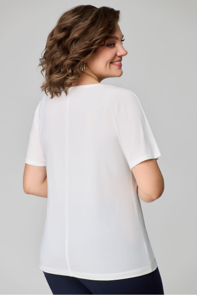Блуза DaLi 4514.2 молочный - фото 3