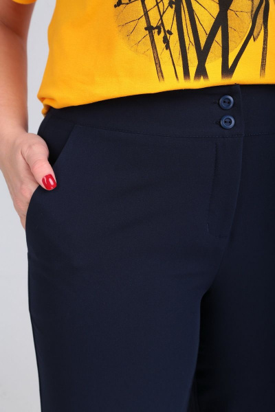 Блуза, брюки, жакет Andrea Style 00261 желтый - фото 6
