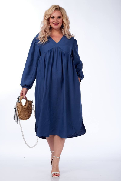 Платье Fita 1122 джинс - фото 7