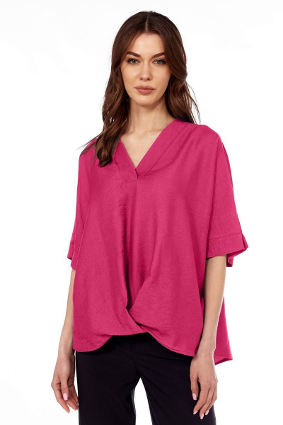 Блуза Fita 12215 фуксия - фото 7
