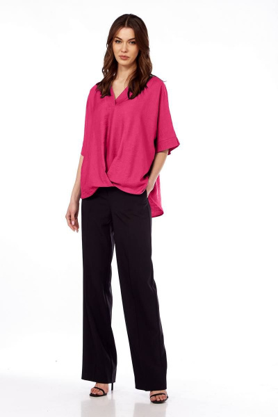 Блуза Fita 12215 фуксия - фото 6