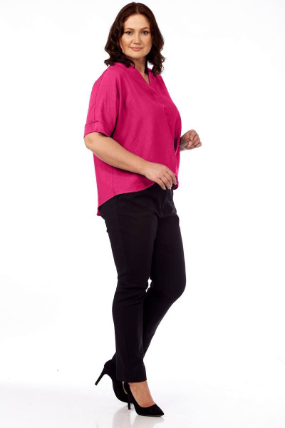 Блуза Fita 12215 фуксия - фото 2