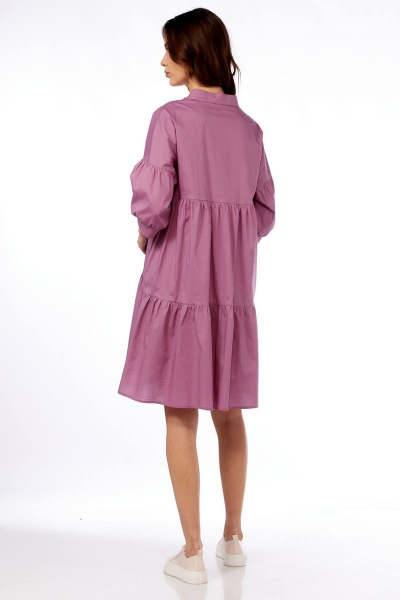 Платье Fita 1432 сухая роза - фото 6