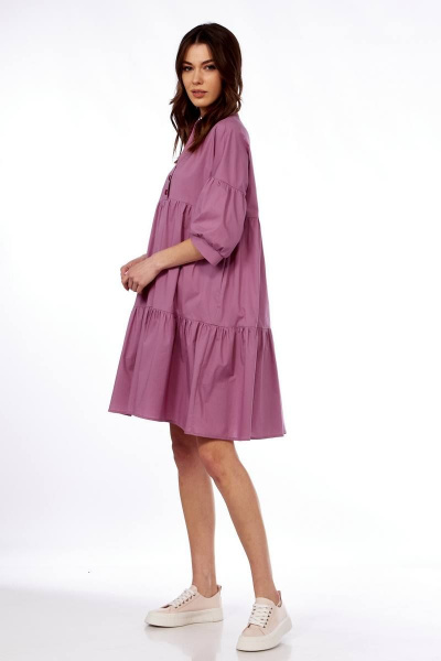 Платье Fita 1432 сухая роза - фото 4