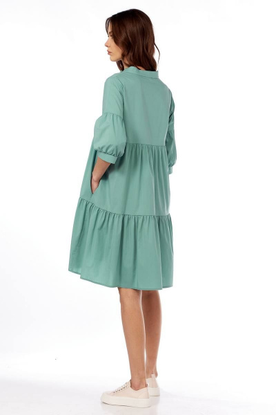 Платье Fita 1434 мята - фото 4