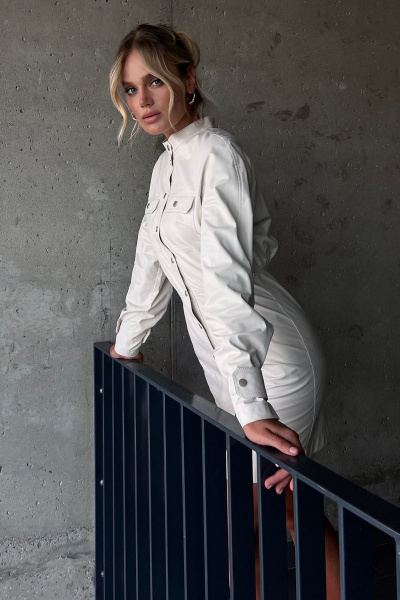 Платье Prestige 4684 молоко - фото 2