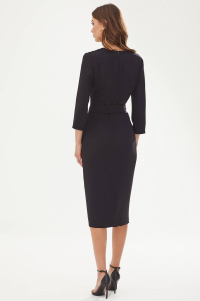 Платье фасона футляр с талиевыми вытачками и запахом Lyushe 3299 - фото 6