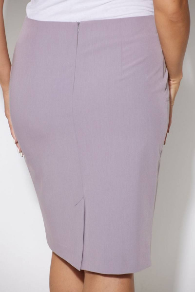 Юбка Fortuna ШЖ 516 серо-сиреневый - фото 2