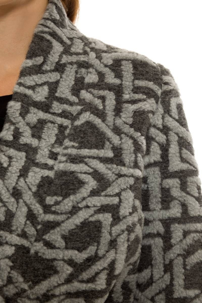 Жакет Полинушка 1304 серый - фото 3