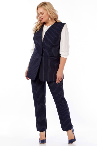 Брюки, жилет Belinga 2280 синий - фото 2