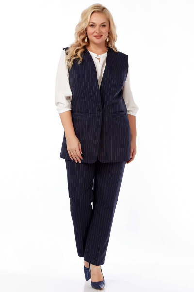 Брюки, жилет Belinga 2280 синий - фото 1