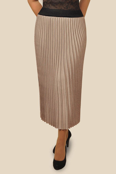 Юбка Klever 390 беж.плиссе - фото 2