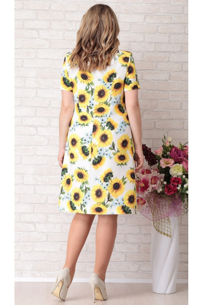 Платье Aira Style 685 подсолнухи - фото 2